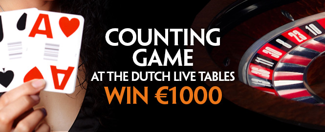2000 euro prijzengeld Counting Games Kroon Casino